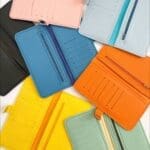 چرم نئون کیف پول